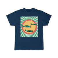 Thumbnail for Retro Glider Plane T-SHIRT THE AV8R