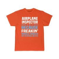Thumbnail for Airplane Inspector T-SHIRT THE AV8R