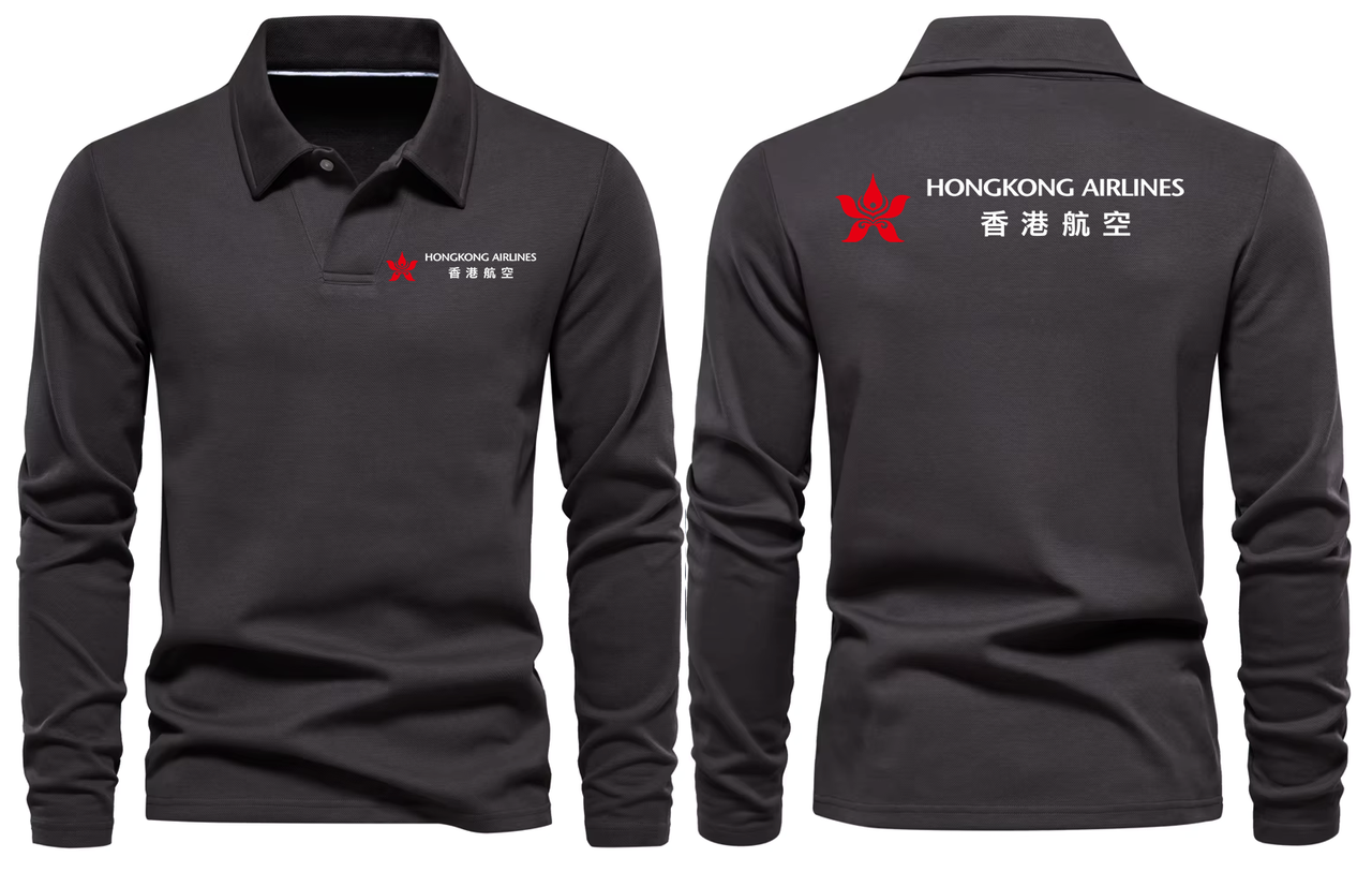 HONGKONG AIRLINES LONG SLEEVE  POLO