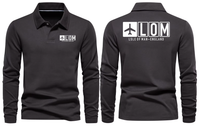 Thumbnail for LOM AIRPORT LONG SLEEVE POLO