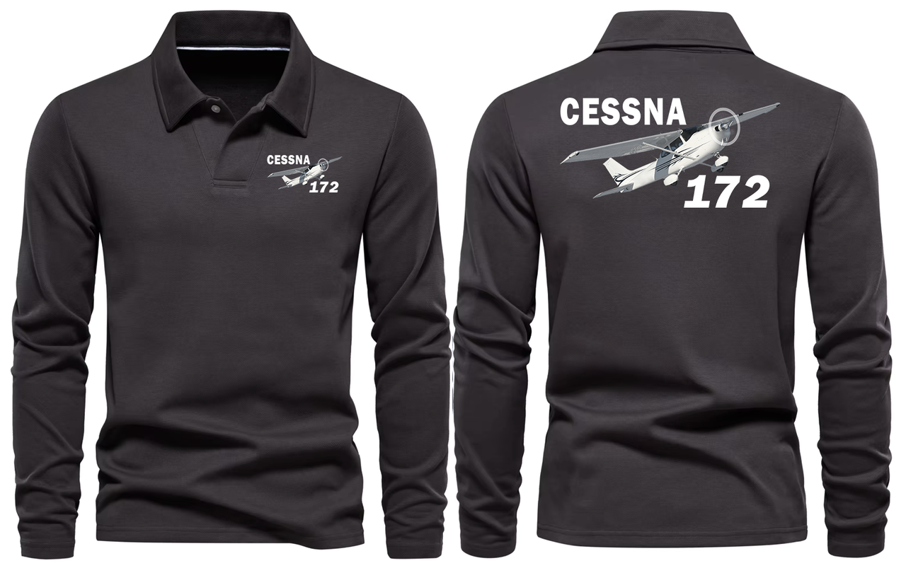CESSNA 172 LONG SLEEVE  POLO