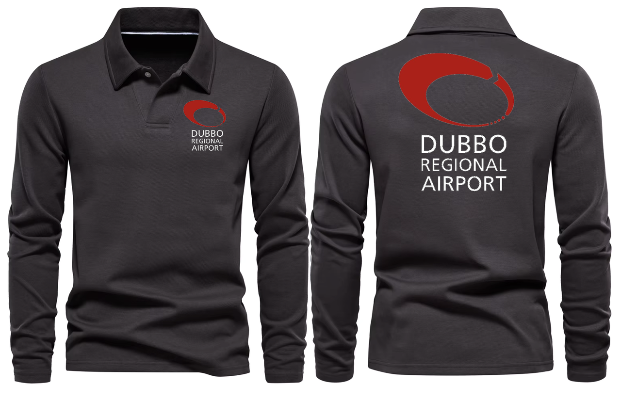 DUBBO AIRPORT LONG SLEEVE  POLO