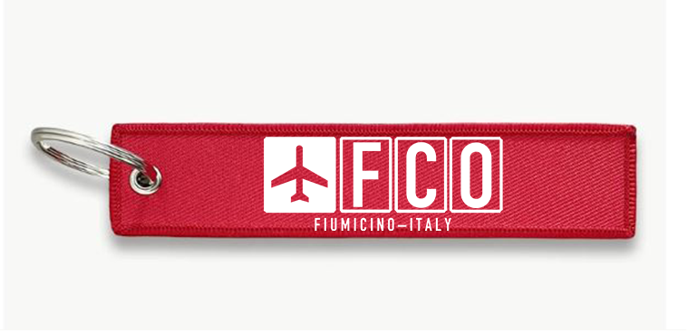 FCO AIRPORT KEY CHAIN