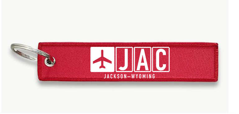 JAC AIRPORT KEY CHAIN