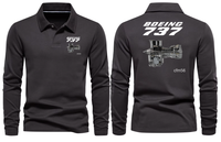 Thumbnail for BOEING CFM 56 LONG SLEEVE  POLO