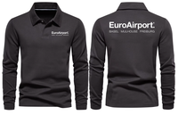Thumbnail for EURO AIRPORT LONG SLEEVE  POLO