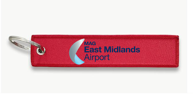 EAST MIDILANDS AIRPORT KEY CHAIN