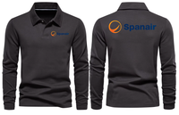 Thumbnail for SPAN AIR  LONG SLEEVE  POLO