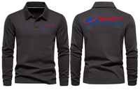 Thumbnail for REAGAN AIRPORT LONG SLEEVE  POLO