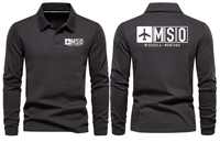 Thumbnail for MSO AIRPORT LONG SLEEVE POLO