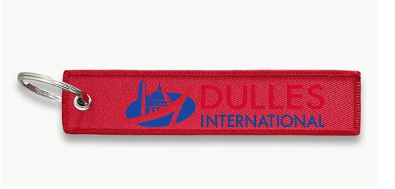DULLES AIRPORT KEY CHAIN
