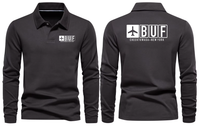 Thumbnail for BUF AIRPORT LONG SLEEVE POLO