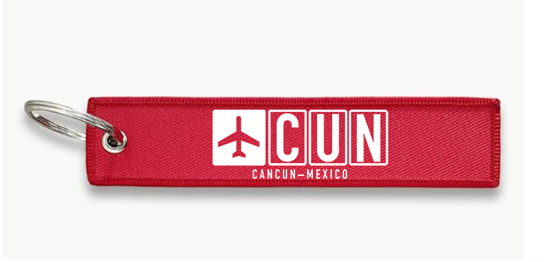 CUN AIRPORT KEY CHAIN