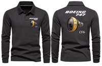 Thumbnail for BOEING 747 CF6 LONG SLEEVE  POLO