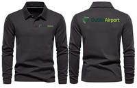 Thumbnail for AER DUBLIN AIRPORT LONG SLEEVE  POLO