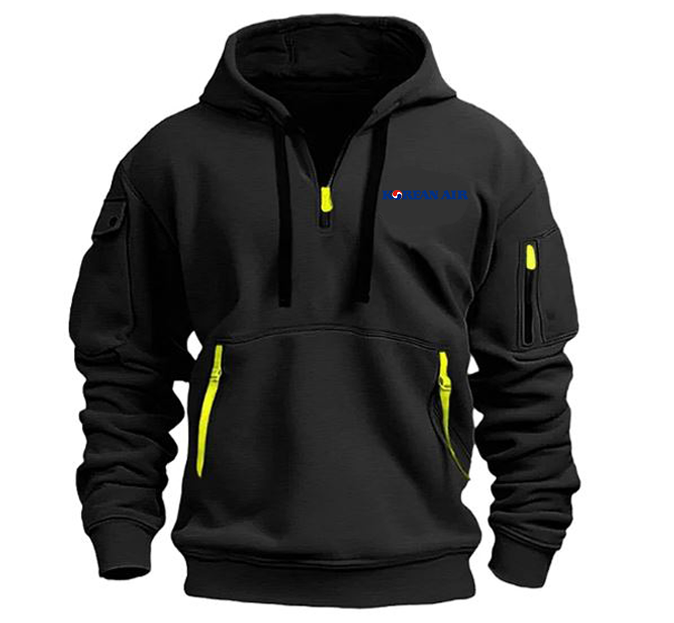 KOREAN AIRWAYS AIRLINE HOODED JACKET PULLOVER