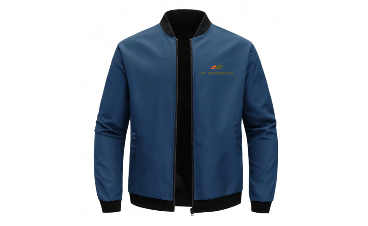 AIR WISCONSIN LOOSE SOLID COLOR JACKET