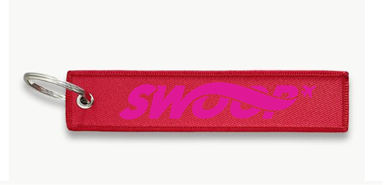 SWOOP AIRLINES KEY CHAIN