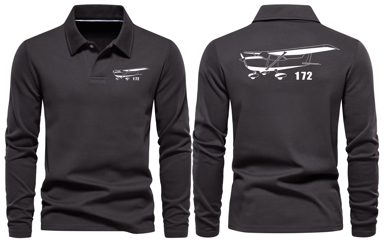 CESSNA 172 LONG SLEEVE  POLO