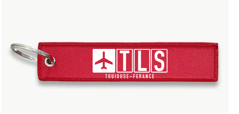TLS AIRPORT KEY CHAIN