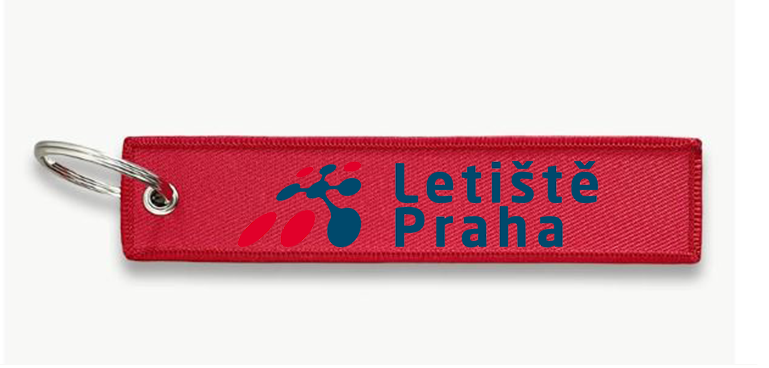 PRAHA AIRPORT KEY CHAIN
