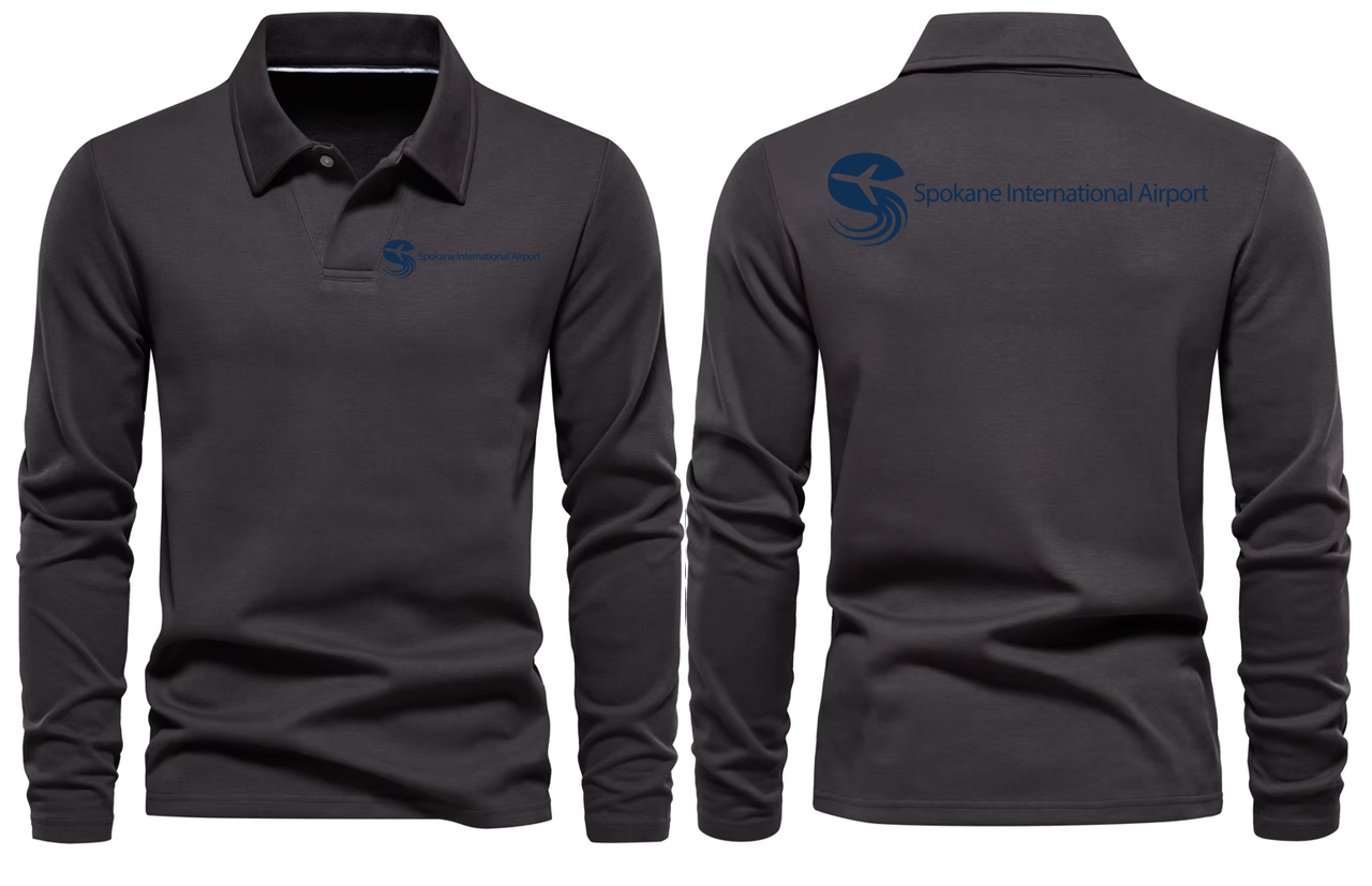 SPOKEN AIRPORT LONG SLEEVE  POLO