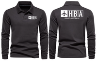 Thumbnail for HBA AIRPORT LONG SLEEVE POLO