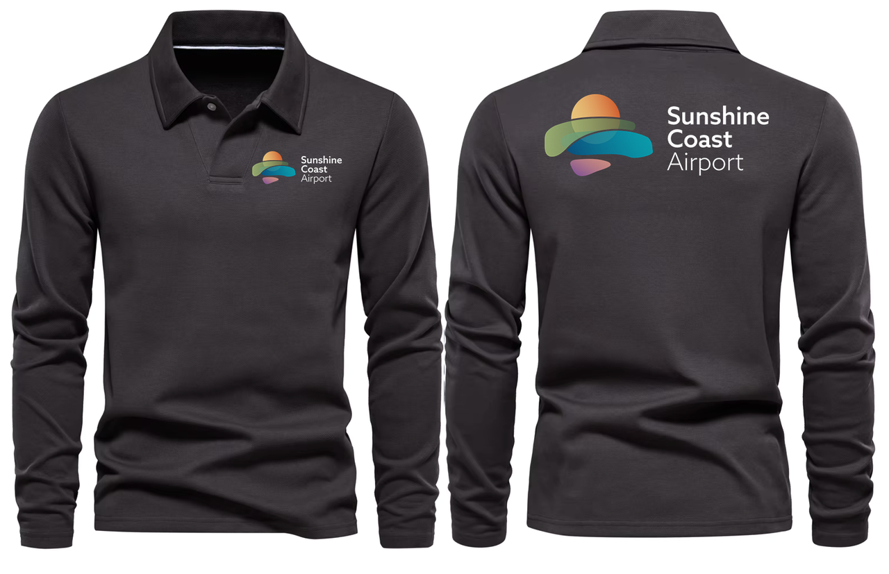 SUNSHINE AIRPORT LONG SLEEVE  POLO