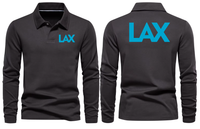 Thumbnail for LAX AIRPORT LONG SLEEVE  POLO