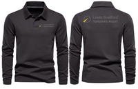 Thumbnail for LEEDS AIRPORT LONG SLEEVE  POLO