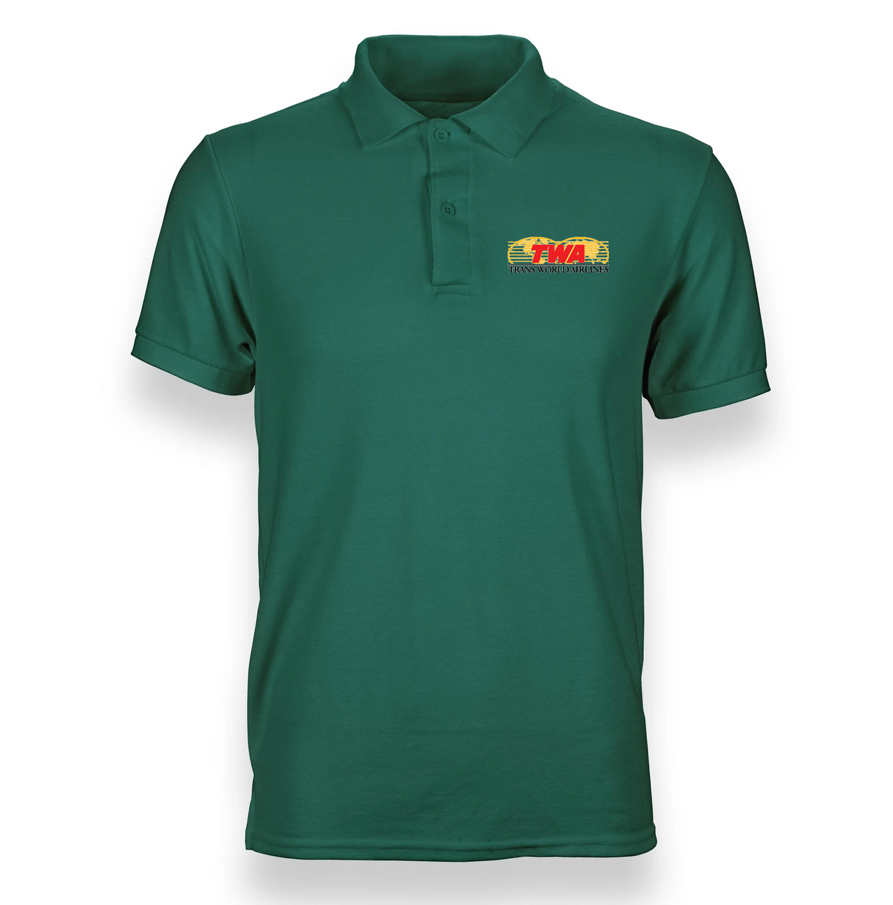 TWA AIRLINES POLO T-SHIRT