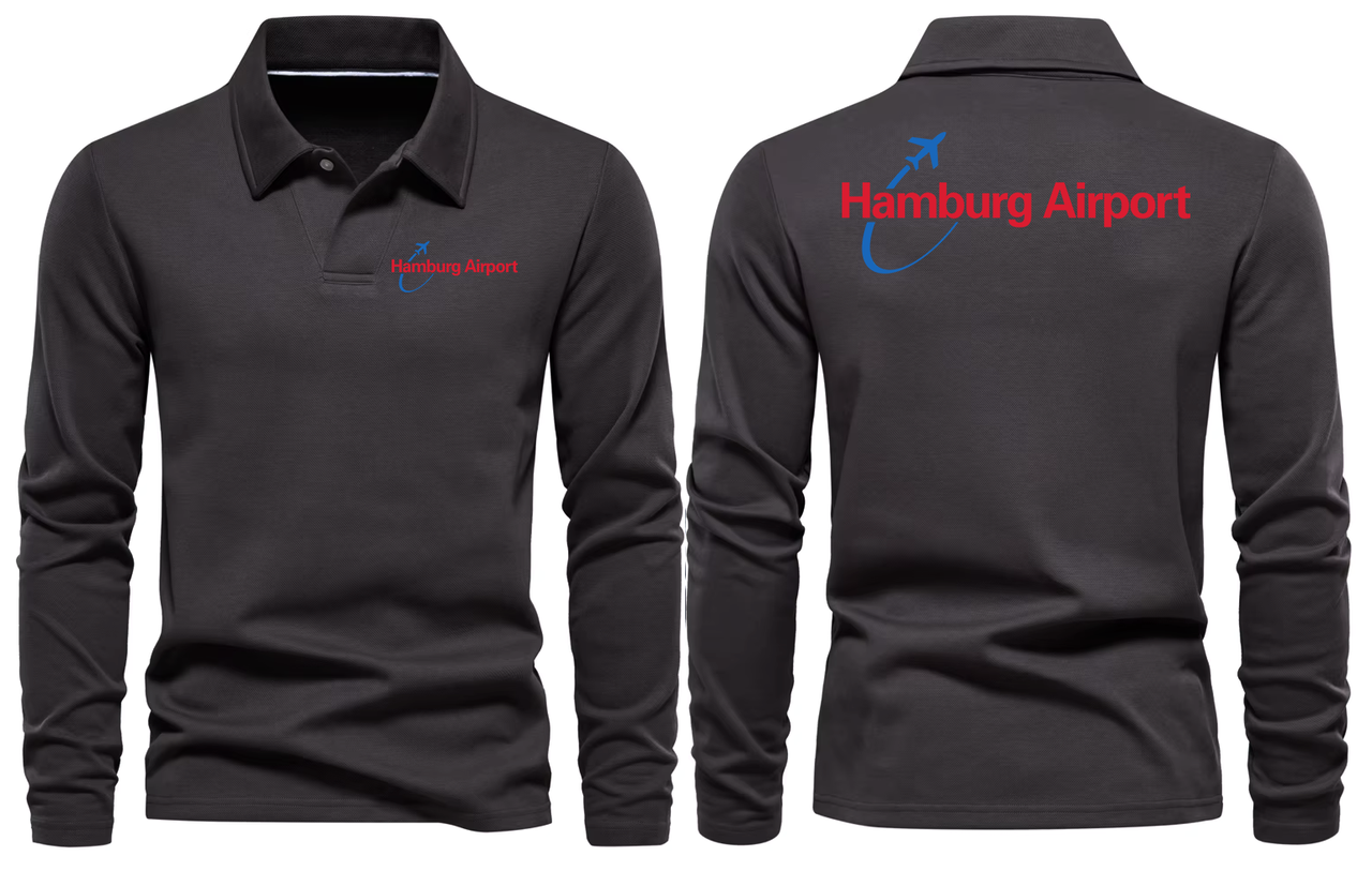 AER HUMBER AIRPORT LONG SLEEVE  POLO
