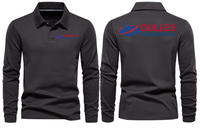 Thumbnail for DULLES AIRPORT LONG SLEEVE  POLO
