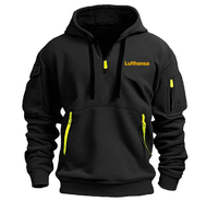 Thumbnail for LUFTHNSA AIRWAYS HOODED JACKET PULLOVER