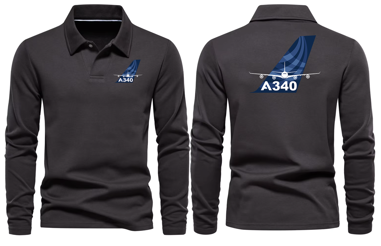 AIRBUS  A320 LONG SLEEVE  POLO