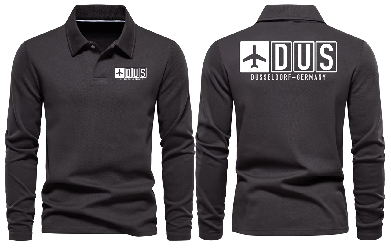 DUS AIRPORT LONG SLEEVE POLO