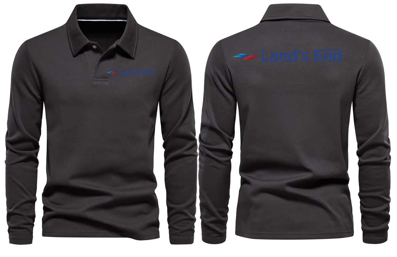 LEDS END AIRPORT LONG SLEEVE  POLO