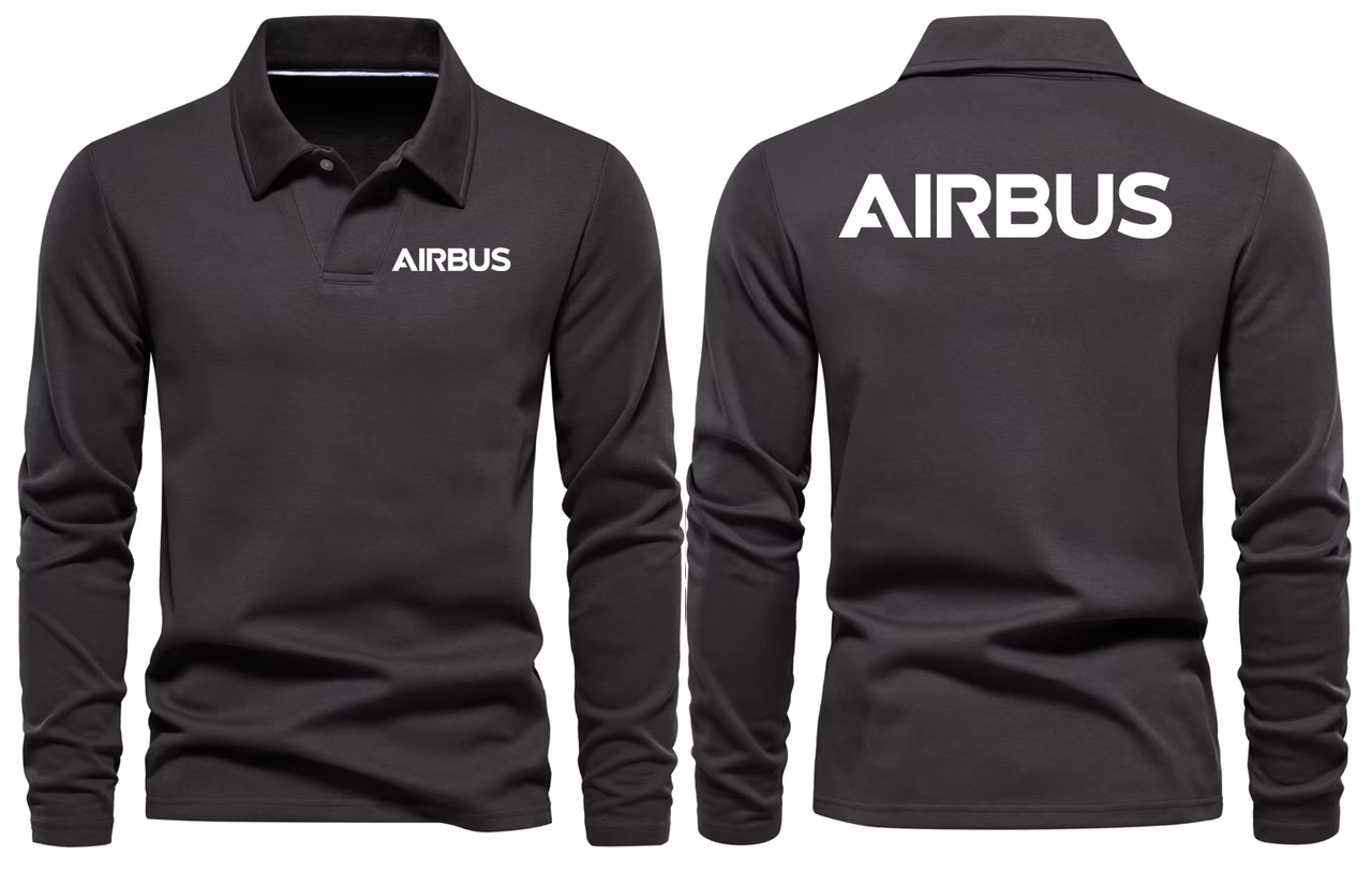 AIRBUS  LONG SLEEVE  POLO