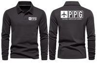 Thumbnail for PPG AIRPORT LONG SLEEVE POLO