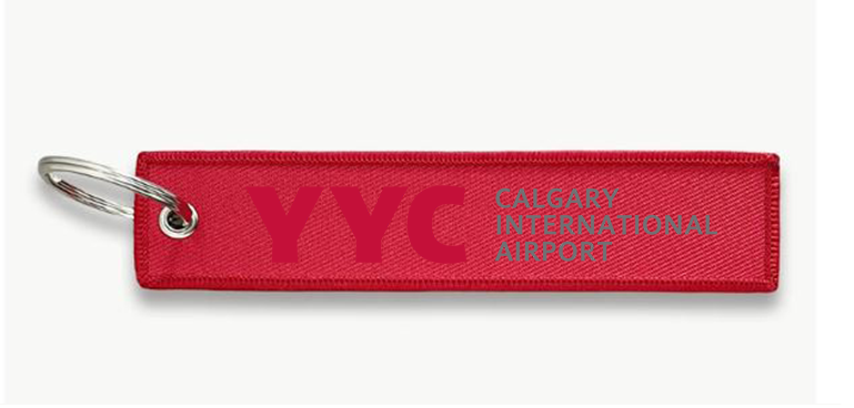 YYC AIRPORT KEY CHAIN