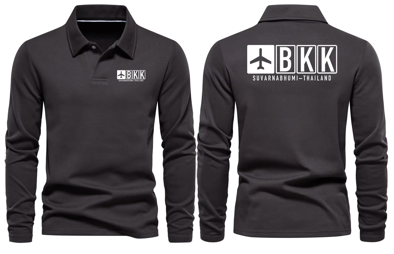 BKK AIRPORT LONG SLEEVE POLO