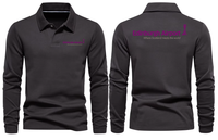 Thumbnail for AER EDINBURG AIRPORT LONG SLEEVE  POLO