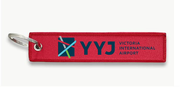 YYJ AIRPORT KEY CHAIN