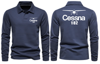 Thumbnail for CESSNA 182 LONG SLEEVE  POLO