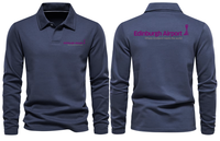 Thumbnail for AER EDINBURG AIRPORT LONG SLEEVE  POLO