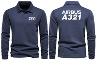 Thumbnail for AIRBUS A321 LONG SLEEVE  POLO