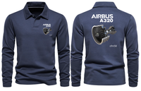 Thumbnail for AIRBUS A320 CFM56 LONG SLEEVE  POLO