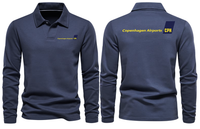 Thumbnail for AER CPH AIRPORT LONG SLEEVE  POLO