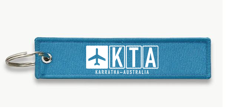 KTA AIRPORT KEY CHAIN