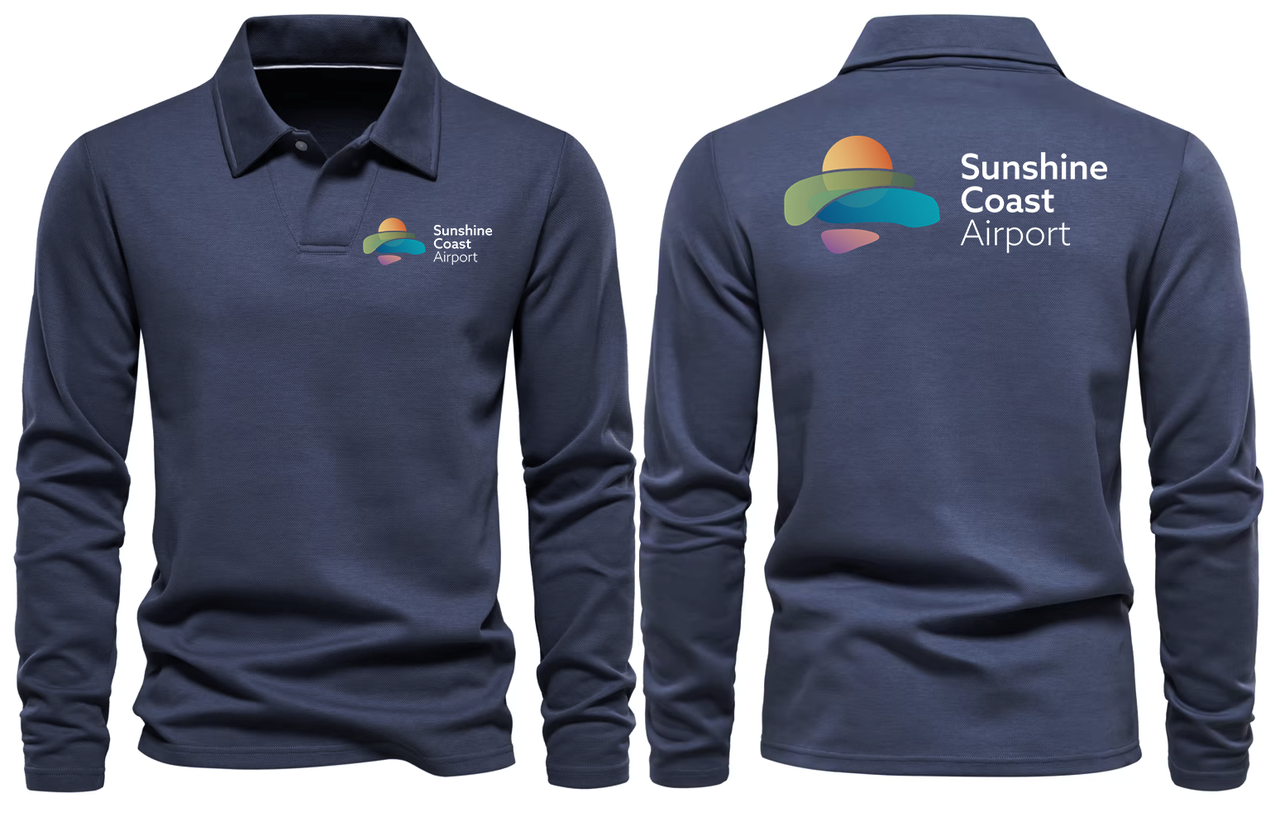 SUNSHINE AIRPORT LONG SLEEVE  POLO